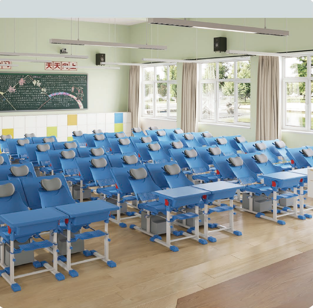 學?？商墒秸n桌椅